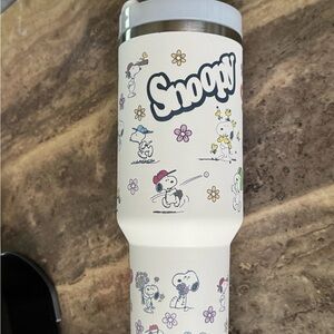 Snoopy Floral Tumbler